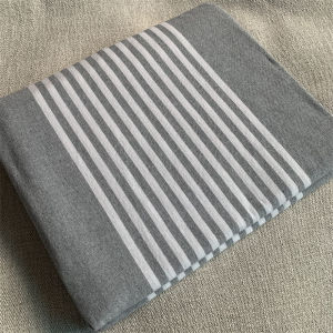 ผ้าคลุมเตียงไหมพรมหนา สีบล็อก ผ้าฝ้ายปั๊มน้ำหนักเบา 3 ชิ้น สำหรับหอพักนักเรียน โรงแรม ขนาดเตียงเดี่ยวและเตียงคู่