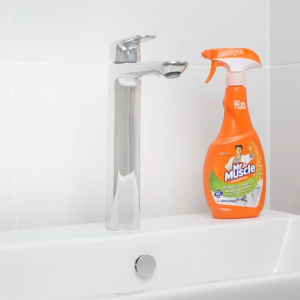 Mr Muscle Bath Cleaner 500g Kills 99.9Germs Powerful Clear No Harsh Smells SC Johnson