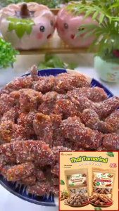 [ BUY 1 TAKE 1 ] Thai Tamarind simmered in salt and chili - Delicious sour and spicy snacks