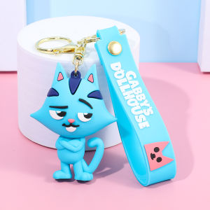 Gabby Dollhouse Keychain 3D Doll Pendant Handmade Backpack Accessories Creative Keychain Shoulder Bag Decoration Supplies Gifts