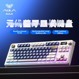 AULA | Tri-mode Wireless Keyboard Mechanical Feel