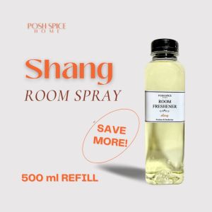 Holiday Inn Hotel Scents Room Linen Air Freshener Spray Refill 500 ml Disinfect Odor Eliminator Odor Remover Posh Spice