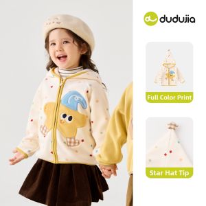 DUDUJIA | Anti-Static Cartoon Hoodie Childrens Jacket