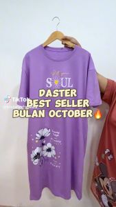 Bistar Dress Jumbo Long & SOUL SHINE Bahan Cotton Combed Premium 24s