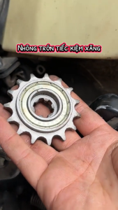 NHÔNG TRỚN SIÊU TIẾT KIỆM XĂNG 14 - 15 RĂNG dành cho các dòng xe máy YAMA.HA - HON.DA lzd-01