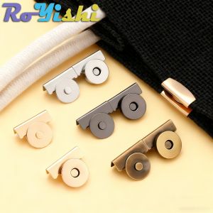 5 ชุดตัวล็อคแม่เหล็กโลหะไร้รอยต่อสำหรับกระเป๋า - กระดุมแม่เหล็กสำหรับงาน DIY ตัวล็อคแม่เหล็กสำหรับกระเป๋าถือ