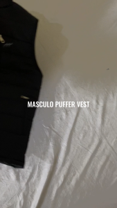 Masculo Rompi Pria Puffer Motor Anti Angin Water Reppelent Premium