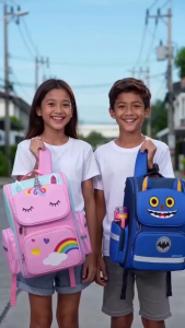 Kids High Quality School Bag Backpack for Kids Heavy Duty and High Quality Unicorn Design for Kids Boys and Girls