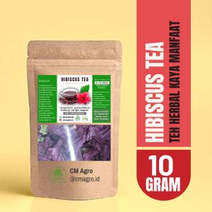 Teh Untuk Kesehatan Kulit (glowing alami)  Darah tinggi anti PMS Teh Bunga Sepatu (Hibiscus Tea)