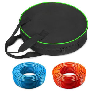 Large Car Hose Storage Bag Multifunctional EV Charging Cable Bag 210D Oxford Cloth Storage Organizer For Charging Cables Cords