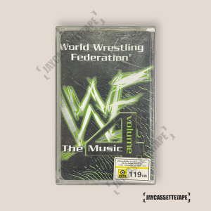 World Wrestling Federation : The Music เทปเพลง เทปคาสเซ็ต เทปคาสเซ็ท Cassette Tape เทปเพลงสากล
