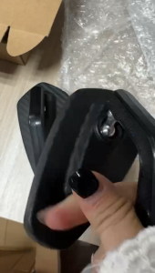 Handle Bar End Side Mirror Foldable Motorcycle Alloy Rearview Mirror 22mm Universal 2Pcs