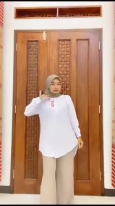 TUNIK KALINA WANITA POLOS TERBARU / ATASAN MUSLIM WANITA