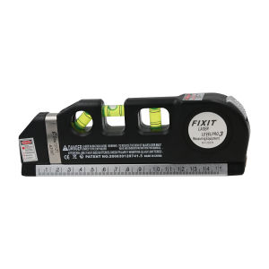 Laser Level Line Tool Multipurpose Horizon Vertical Measure Line Laser Leveler Tool 8FT Aligner Measure Tape for Home Decoration