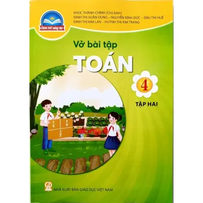 Toys Vở bài tập toán 4 tập 2 kèm 2 cây bút hình