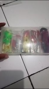 umpan pancing set murah lengkap Fishing Bait Kit 91PCS - DWS250-B