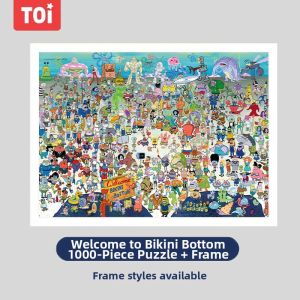 SpongeBob Welcome to Bikini Bottom 1000 Pieces Jigsaw Puzzle