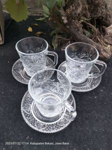 murah!!! paket komplit/cangkir kopi 6pcs/gelas kopi/gelas mewah