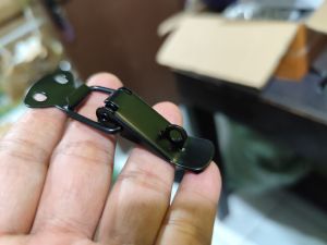 Kunci koper kait kecil - Hitam Import