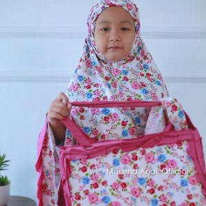 Mukena Anak Rayon Premium Hawna Tas Sajadah