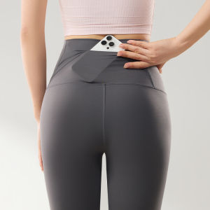 MiiOW | กางเกงโยคะขากว้างเอวสูงสำหรับผู้หญิง กางเกงทรงเดนิมบางสำหรับใส่กลางแจ้งในฤดูร้อน 2025 กางเกงกระชับสัดส่วน ดีไซน์ใหม่