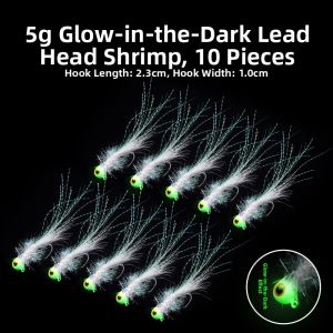 Ewitgo | Lead-head Shrimp Lure Simulated Bait For Distance Casting And Specific Fishes