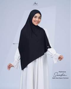 Pashmina Saadia Hijab Arrafi Pashmina Kaos Rayon Premium Jilbab pashmina Terbaru