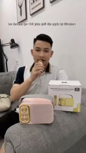 Loa karaoke YS-105 kèm 2 mic không dây Công suất 10W Chức năng đổi giọng đặc biệt Micro hút giọng Thoả sức làm ca sĩ ngay tại nhà loa bluetooth Bảo hành 24 tháng