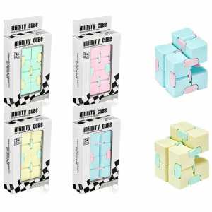 Infinity Rubiks Cube Infinity Fidget Cube Goodie Bag Birthday Party Gift Stress and Anxiety Relief Toys for Children