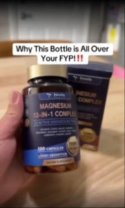 Totaria Magnesium Complex 700mg Magnesium Glycinate Supplement With 12 Active Magnesium For Nerves F