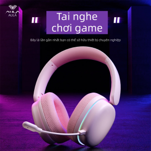 AULA | Wireless Multi-Mode Noise-Canceling High-Quality Audio Headset with Microphone Low Latency