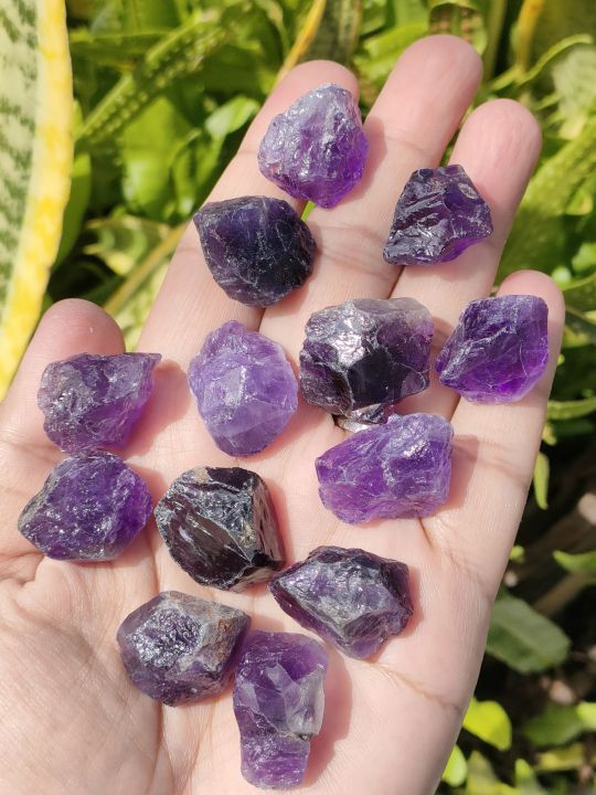 🦋 อเมทิส ก้อนดิบธรรมชาติ ( Amethyst ) ขนาดเล็ก สีม่วงสวย สามารถนำมาสะสม ...