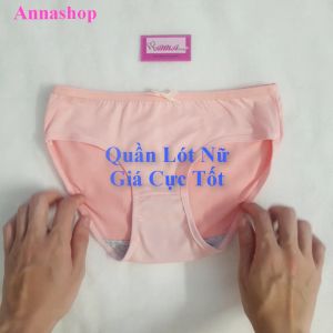 Quần lót nữ cotton nhiều màu có size 68kg siêu thoáng trẻ trung thoải mái (MS 03137) Anna Shop