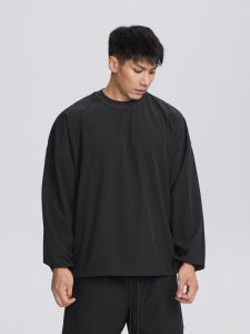 Fearless East Quick Dry Breathable Long Sleeve T-Shirt Mesh Moisture Wicking Thin Casual Sports Fitness Clothes for Men