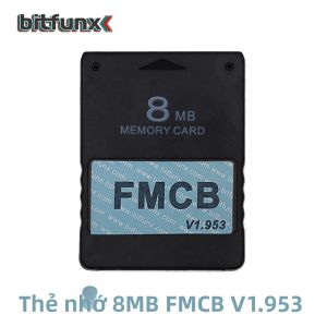 Thẻ Nhớ Bitfunx V1.953 Free McBoot FMCB OPL Cho Máy Chơi Game PS2 Fat - 8MB 16MB 32MB 64MB Màu Đen Phụ Kiện Chơi Game Di Động