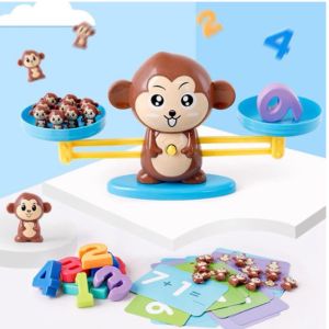 Bộ Đồ Chơi Khỉ Toán Học Cân Bằng Thông Minh Monkey Balance Cho Bé Học Số Đếm
