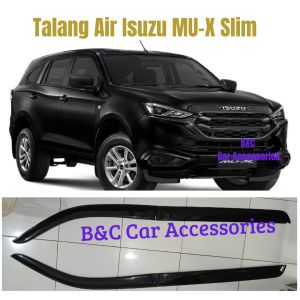 Talang Air Slim Isuzu Mu-x 2023-2025/Side Visor Super Premium