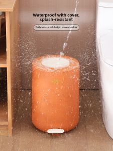 PINCAI | Large Capacity Toilet Trash Can with Lid