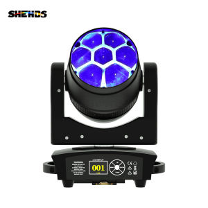 SHEHDS LED 7X40W การเคลื่อนไหว ศีรษะ แสงสว่าง ด้วย RGBW สำหรับ ดีเจ คลับ ดิสโก้ เวที และ งานแต่งงาน