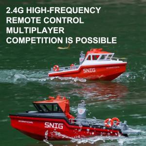 ST[Fast Delivery][Original Available]1/32 TX694 RC Boat 2.4G Electric Brushless Motor 8 km/h High Speed Speedboat Model Waterproof Ship Watercraft Toys for Children