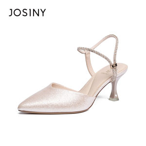 Josiny | Pointed Toe Stiletto Heel Womens Enclosed Sandals