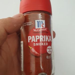Bột Ớt Cựa Gà Paprika vị khói hiệu Mccormick lọ 40g