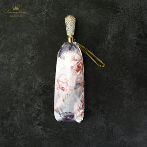 SUNMYHOME®Starry with Diamonds French-Style Ink Double-Layer All-Weather Umbrella Foldable Sun Umbrella