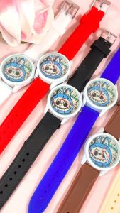 Jam Tangan Anak Kartun Labubu Dengan Desain Lucu Tali Silikon Terbaru Trendy Viral
