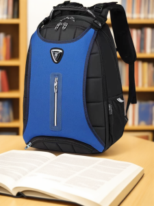 กระเป๋าเป้สะพายหลังผ้าฝ้ายโพลีเอสเตอร์แบบยูนิเซ็กซ์ ความจุขนาดใหญ่ กระเป๋าใส่โน้ตบุ๊ก 17 นิ้ว กระเป๋าเป้สะพายหลังสำหรับนักเรียนมัธยมปลายและนักศึกษาวิทยาลัย