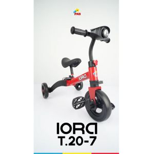 Sepeda Anak Tiga Roda 3 in 1 PMB IORA T20-7 Balance Bike Push Bike