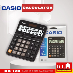 Do It Home CASIO DX-12B Casio 12 Digits Calculator Desk-top Type