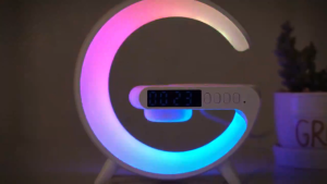 G63 Bluetooth Speaker LED Atmosphere Light Multifunctional Wireless Bluetooth Speaker Desktop Atmosphere Light Bluetooth RGB Wireless Charging