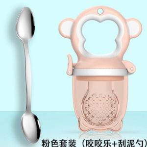 Baby Fruit Puree Spoon Double Headed Scraper Spoon Stainless Steel Utensils for Infants And Toddlers Home Use Kitchen Tools