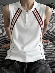 Striped Contrast High Quality Tank Top